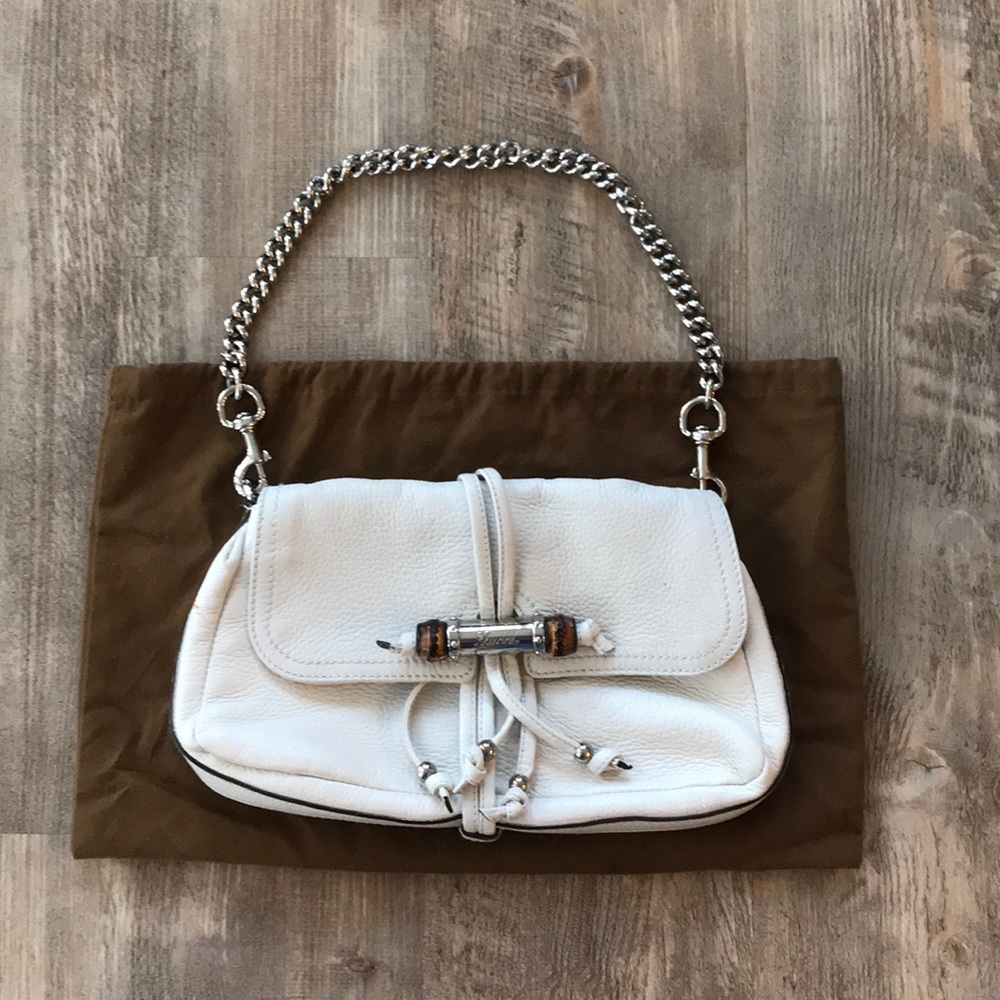 Gucci bamboo handbag